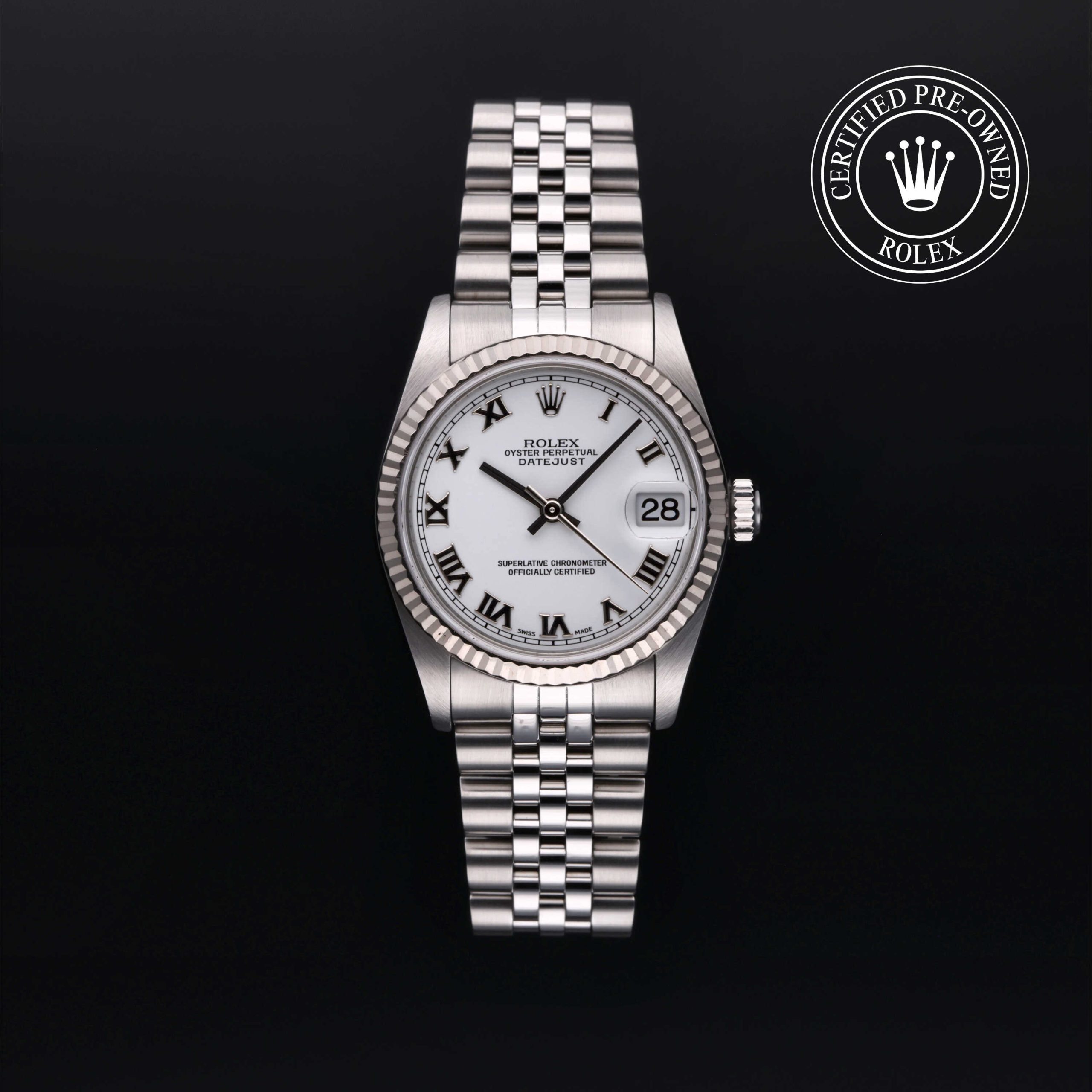 Rolex Certified Pre Owned Rolex Datejust in Oystersteel and