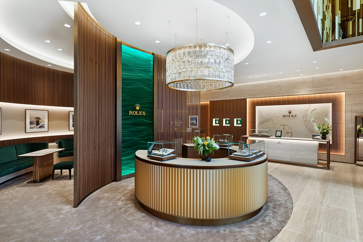 CD peacock opens new Rolex boutique