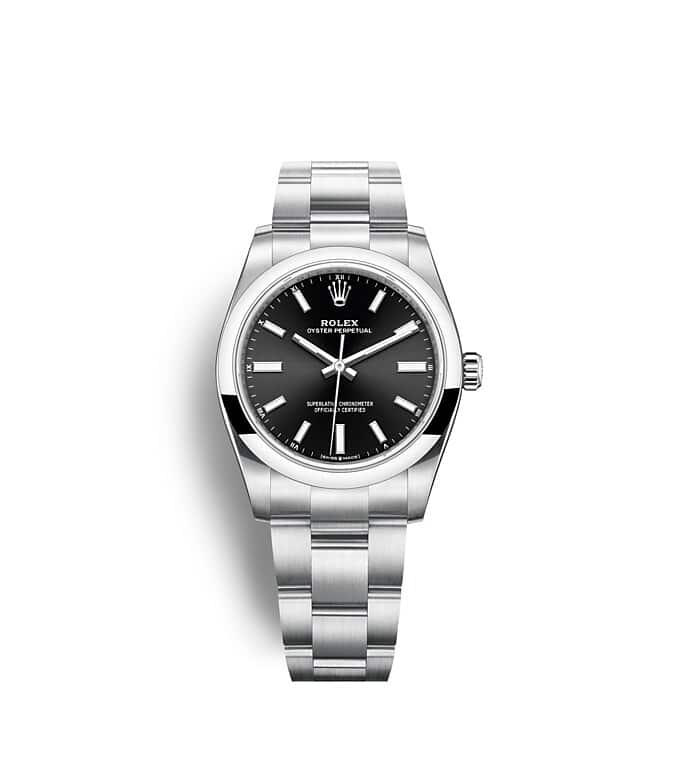 Rolex Oyster Perpetual 34 upright