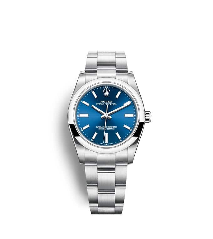 Rolex Oyster Perpetual 34 upright