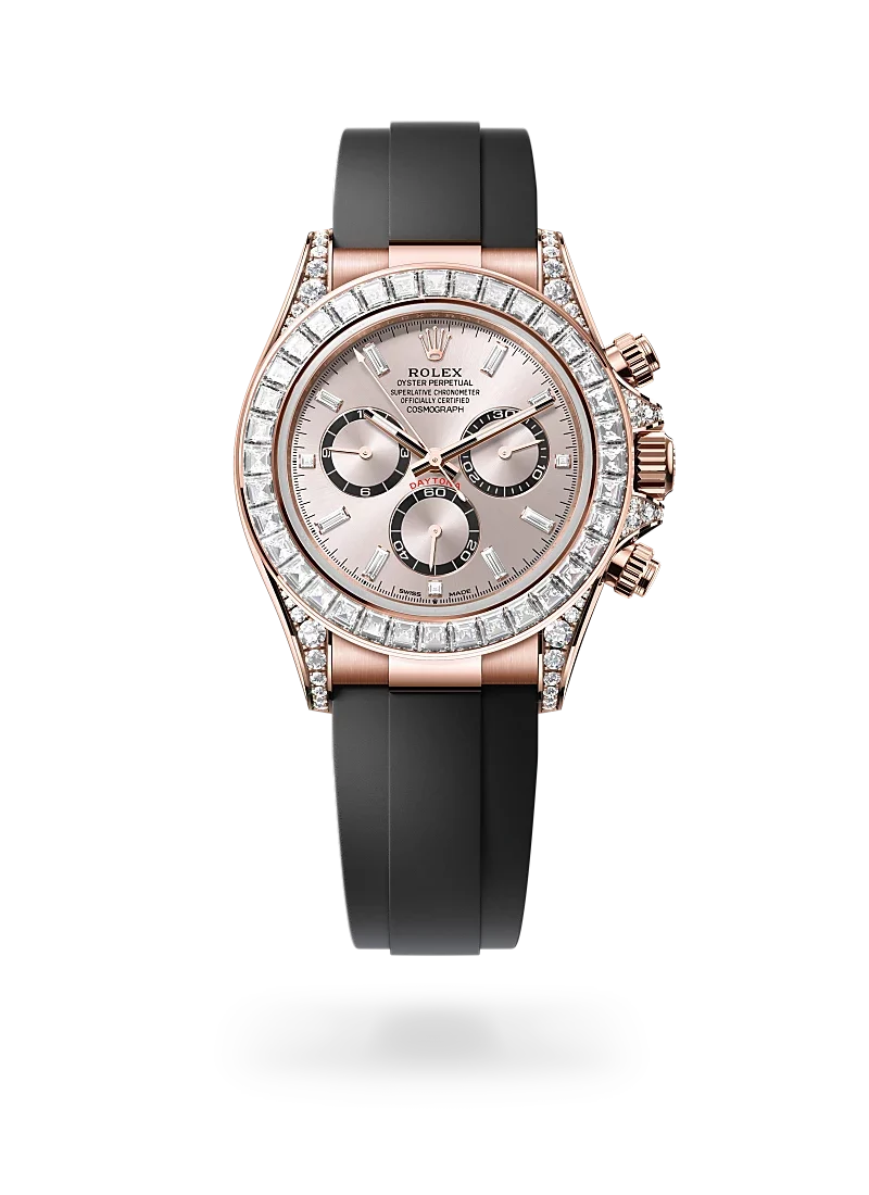 Rolex cosmo graph-daytona everose gold and diamonds, m126535tbr-0002 - CD Peacock