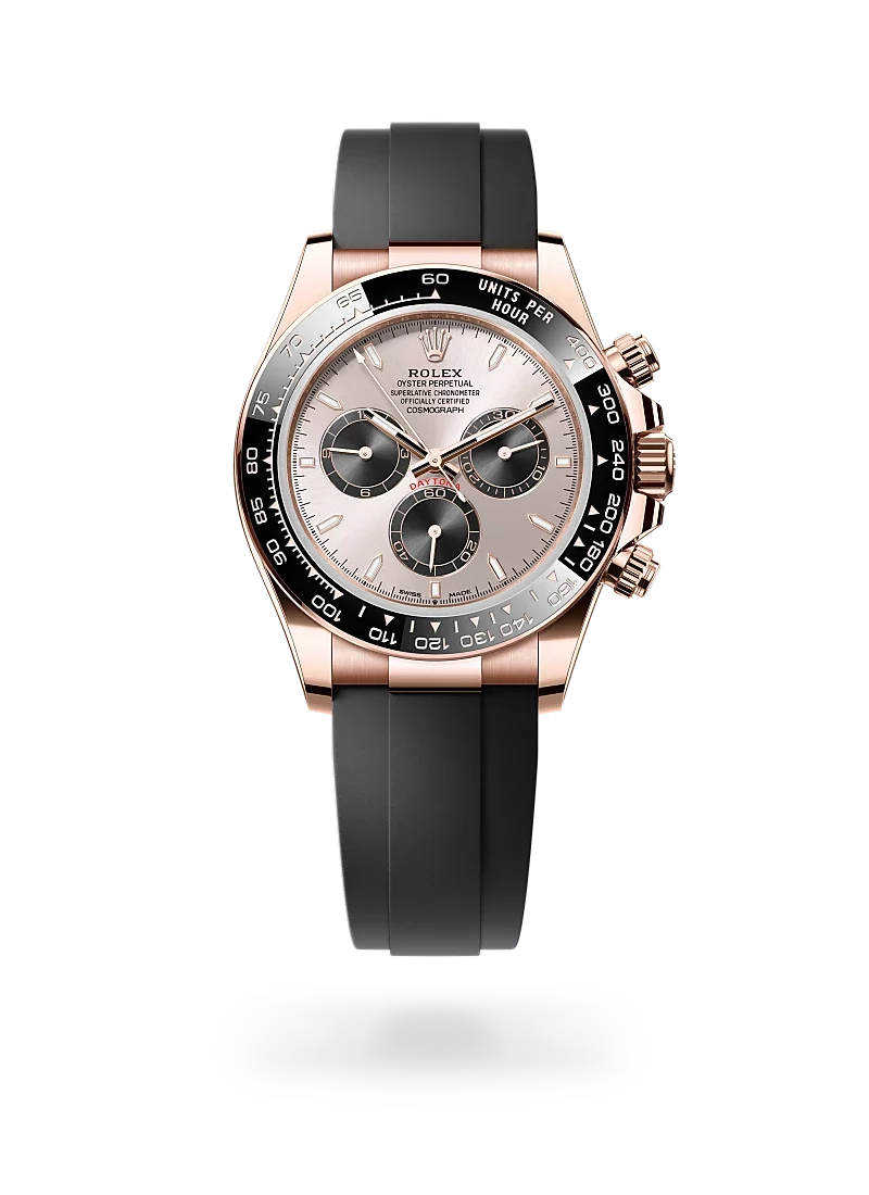 rolex cosmograph-daytona everose gold, m126515ln-0006 - CD Peacock