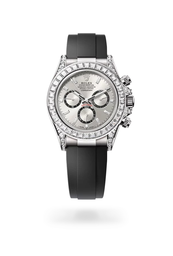 rolex cosmograph-daytona white gold and diamonds, m126539tbr-0002 - CD Peacock