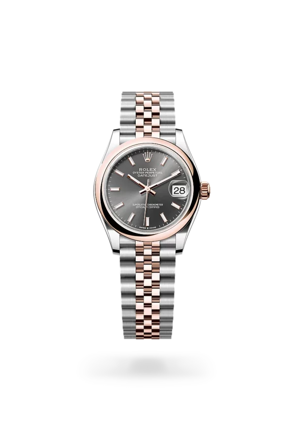 rolex datejust 31 in oystersteel and everose gold, -m278241-0018 - CD Peacock