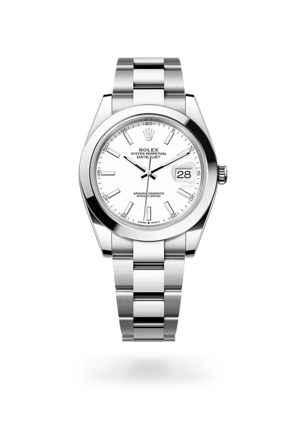 Rolex datejust 41 in oystersteel, m126300-0005 - CD Peacock