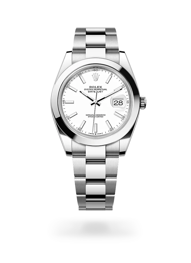 Rolex datejust 41 in oystersteel, m126300-0005 - CD Peacock