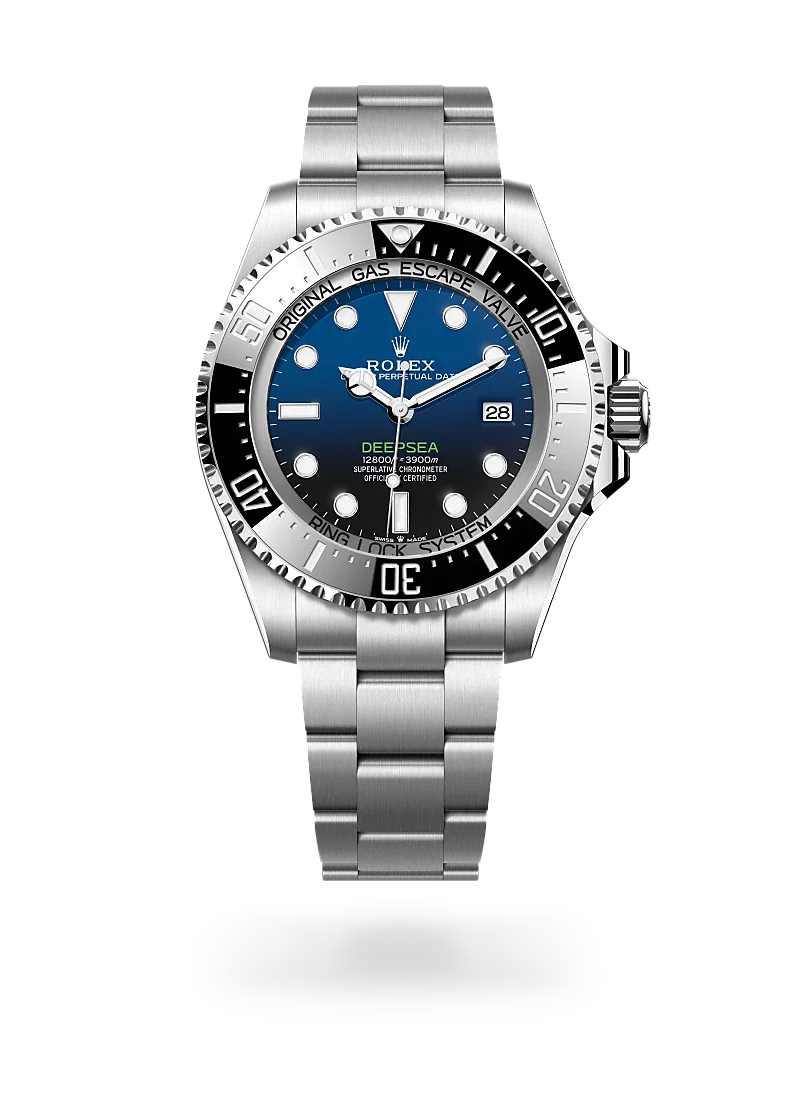 rolex deepsea in oystersteel, m136660-0005 - CD Peacock