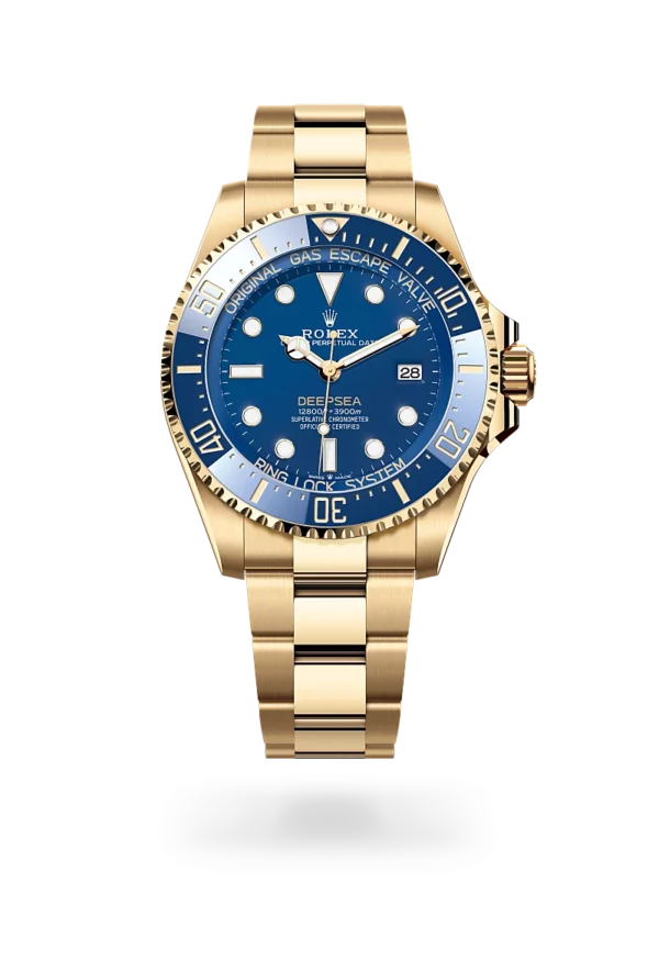 rolex deepsea in yellow gold, m136668lb-0001 - CD Peacock