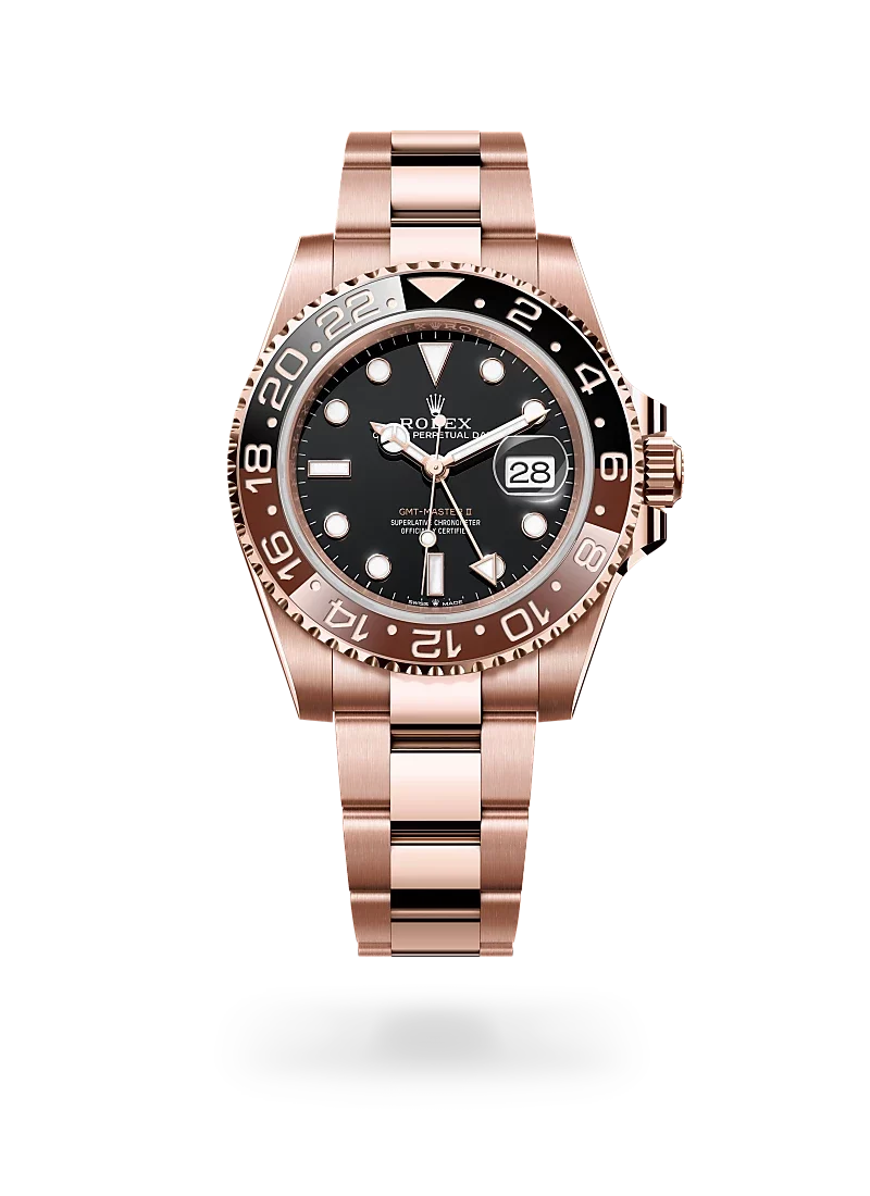 rolex gmt-master II in everose gold, m126715chnr-0001 - CD Peacock