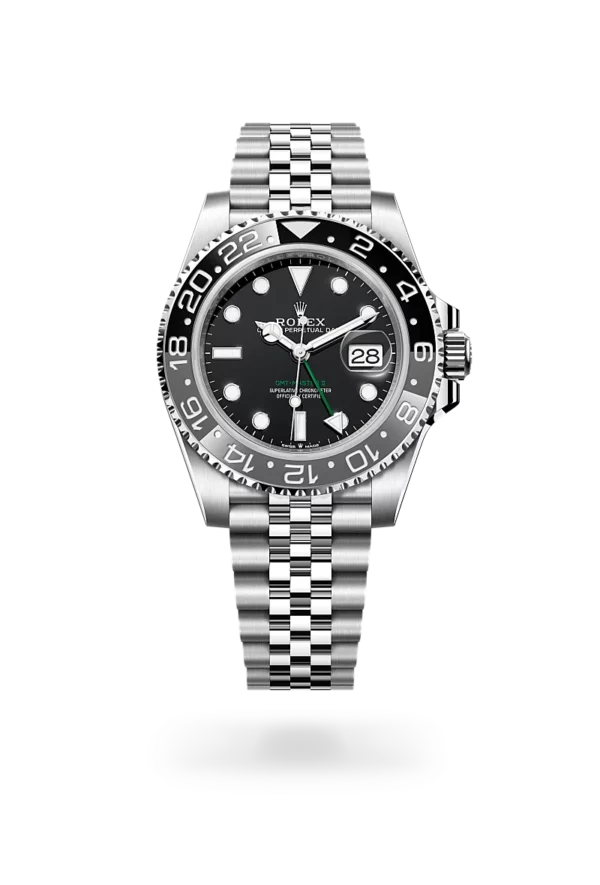 rolex gmt-master II in oystersteel, m126710grnr-0003 - CD Peacock