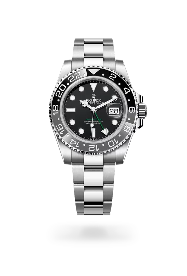 rolex gmt-master II in oystersteel, m126710grnr-0004 - CD Peacock