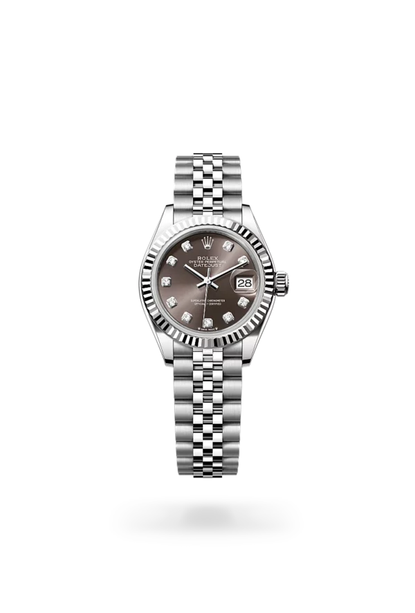 Rolex Lady Datejust in Oystersteel and white gold, reference, m279174-0015 - CD Peacock