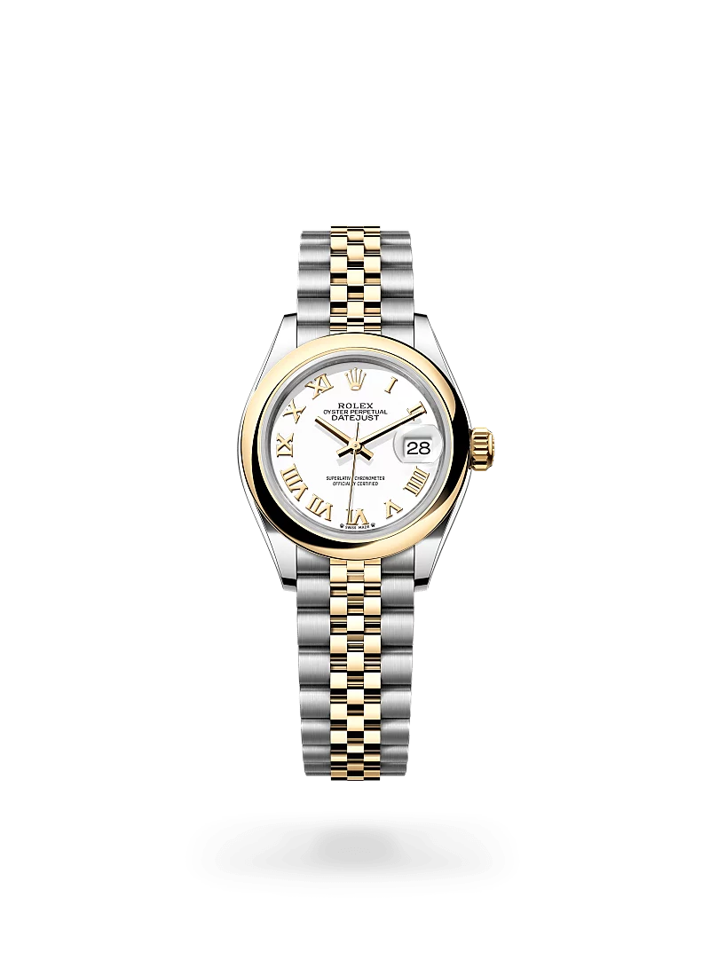 rolex lady-datejust in oystersteel and yellow gold, -m279163-0023 - CD Peacock