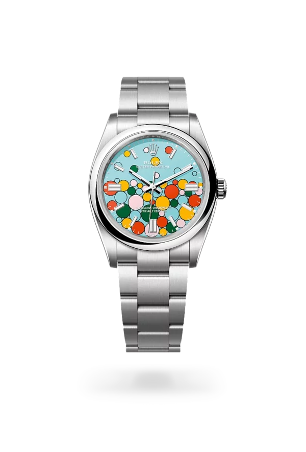 rolex oyster perpetual 36 in oystersteel, m126000-0009, - CD Peacock