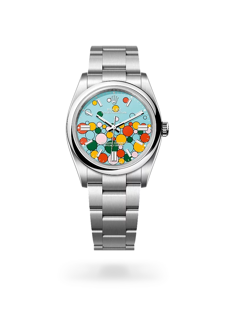 rolex oyster perpetual 36 in oystersteel, m126000-0009, - CD Peacock