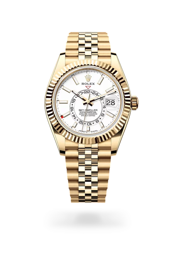 rolex sky dweller in yellow gold-m336938-0006 - CD Peacock