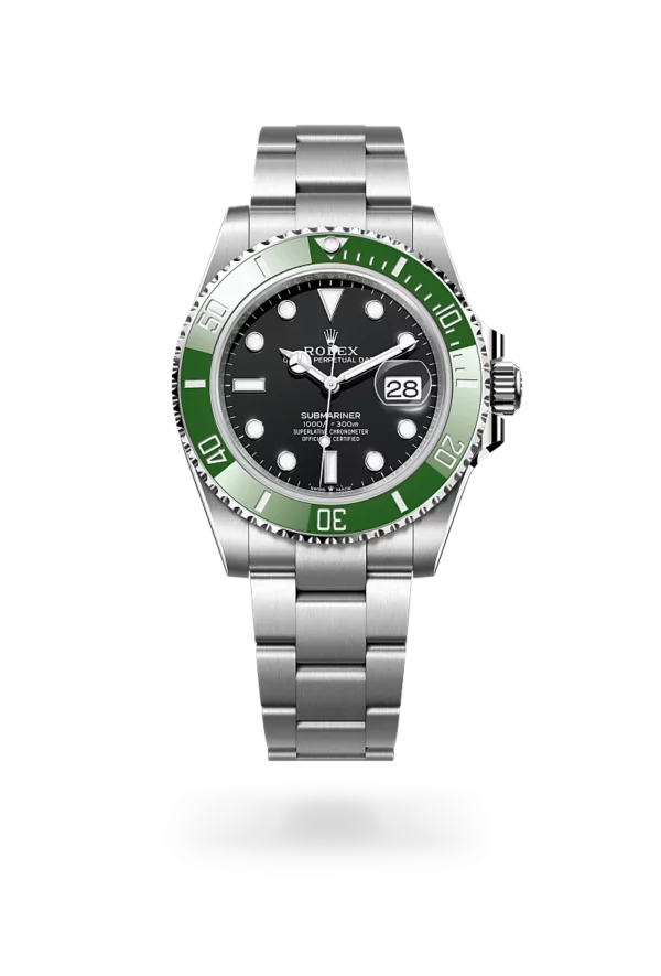 rolex submariner date in oystersteel-m126610lv-0002 - CD Peacock