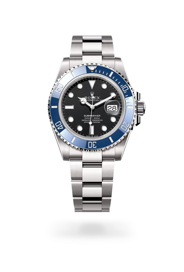 rolex submariner date in white gold, m126619lb-0003 - CD Peacock