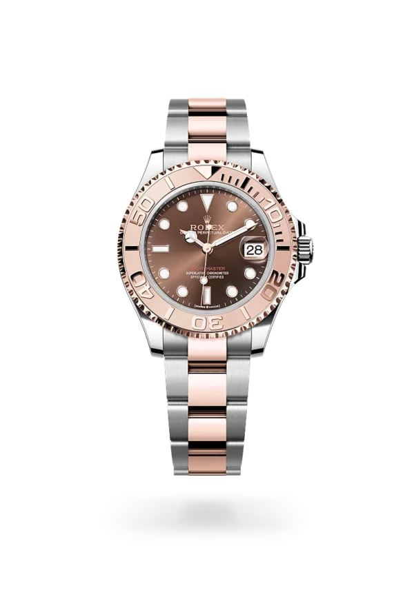 rolex yacht master 37 in oystersteel and everose gold-m268621-0003 - CD Peacock