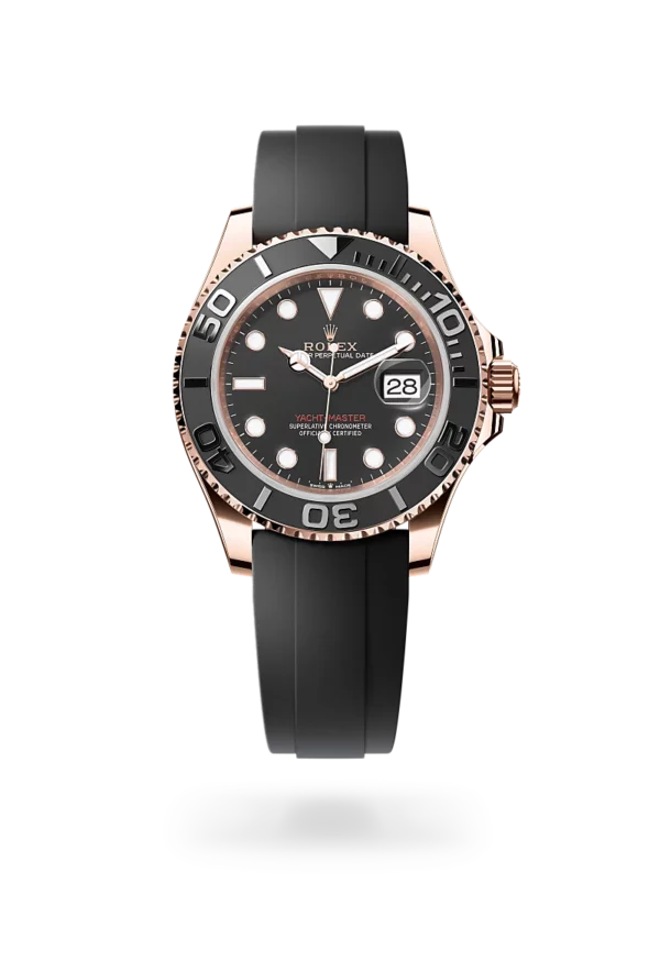 rolex yacht master 40 in everose gold, m126655-0002 - CD Peacock