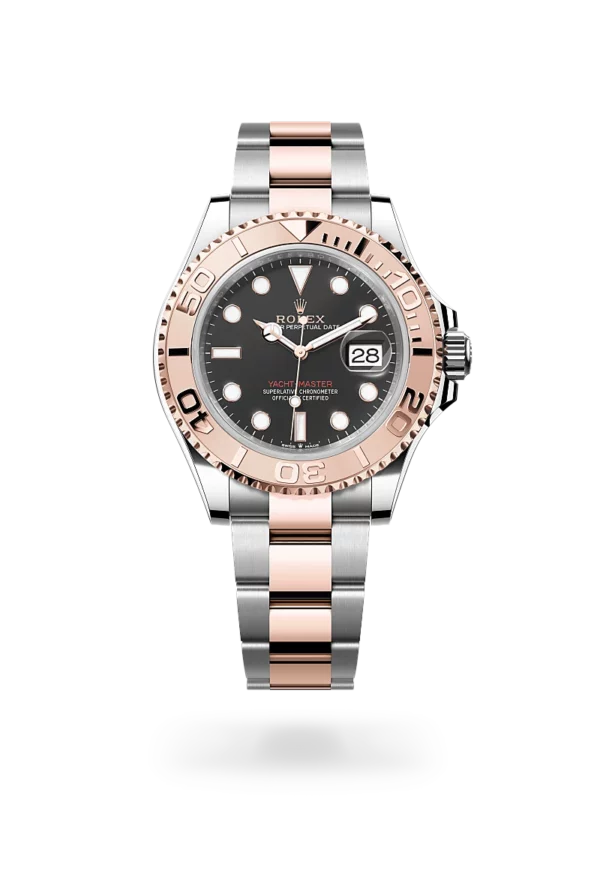 rolex yacht master 40 in oystersteel and everose gold, m126621-0002 - CD Peacock