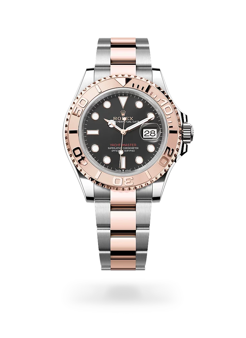 rolex yacht master 40 in oystersteel and everose gold, m126621-0002 - CD Peacock