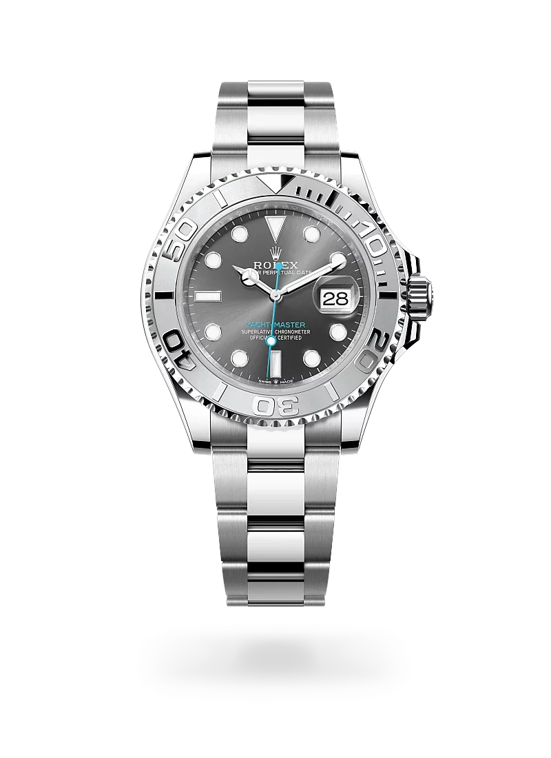 rolex yacht master 40 in oystersteel and platinum, m126622-0001 - CD Peacock