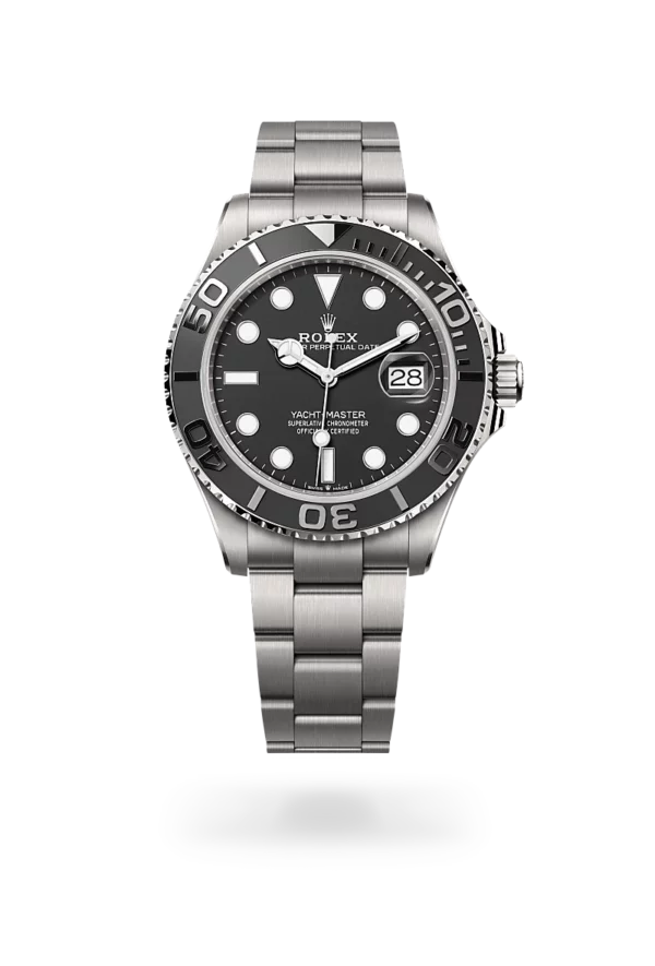 rolex yacht master 42 in rlx titanium, m226627-0001 - CD Peacock