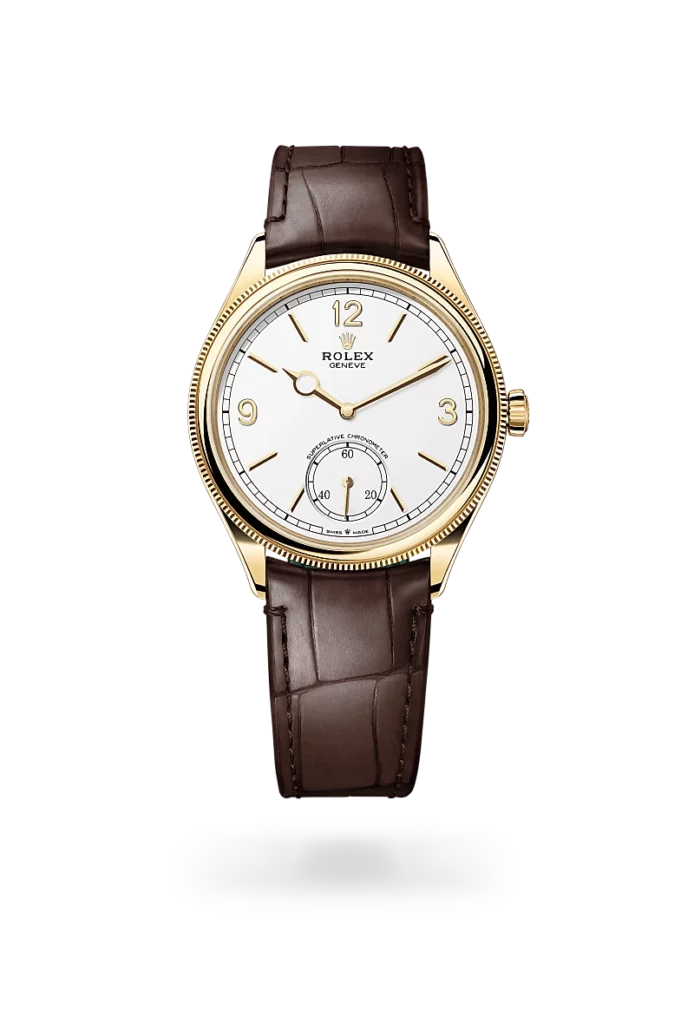 Rolex 1908 in 18 kt yellow gold, m52508-0006 - CD Peacock