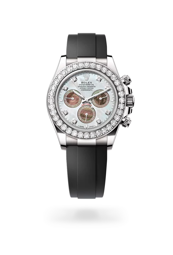 Rolex cosmograph-daytona white gold and diamonds, m126589rbr-0001 - CD Peacock