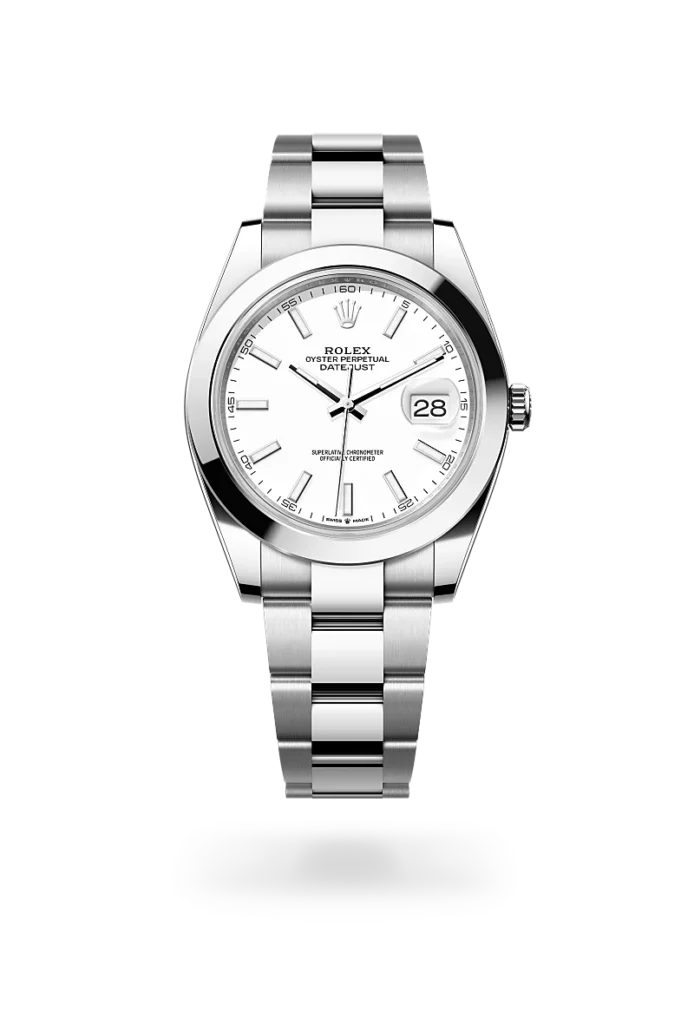 Rolex datejust 41 in oystersteel, m126300-0005 - CD Peacock