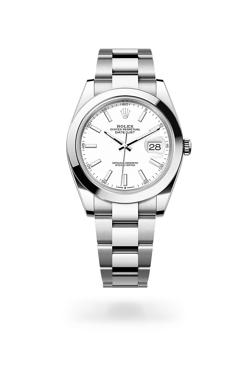 Rolex datejust 41 in oystersteel, m126300-0005 - CD Peacock