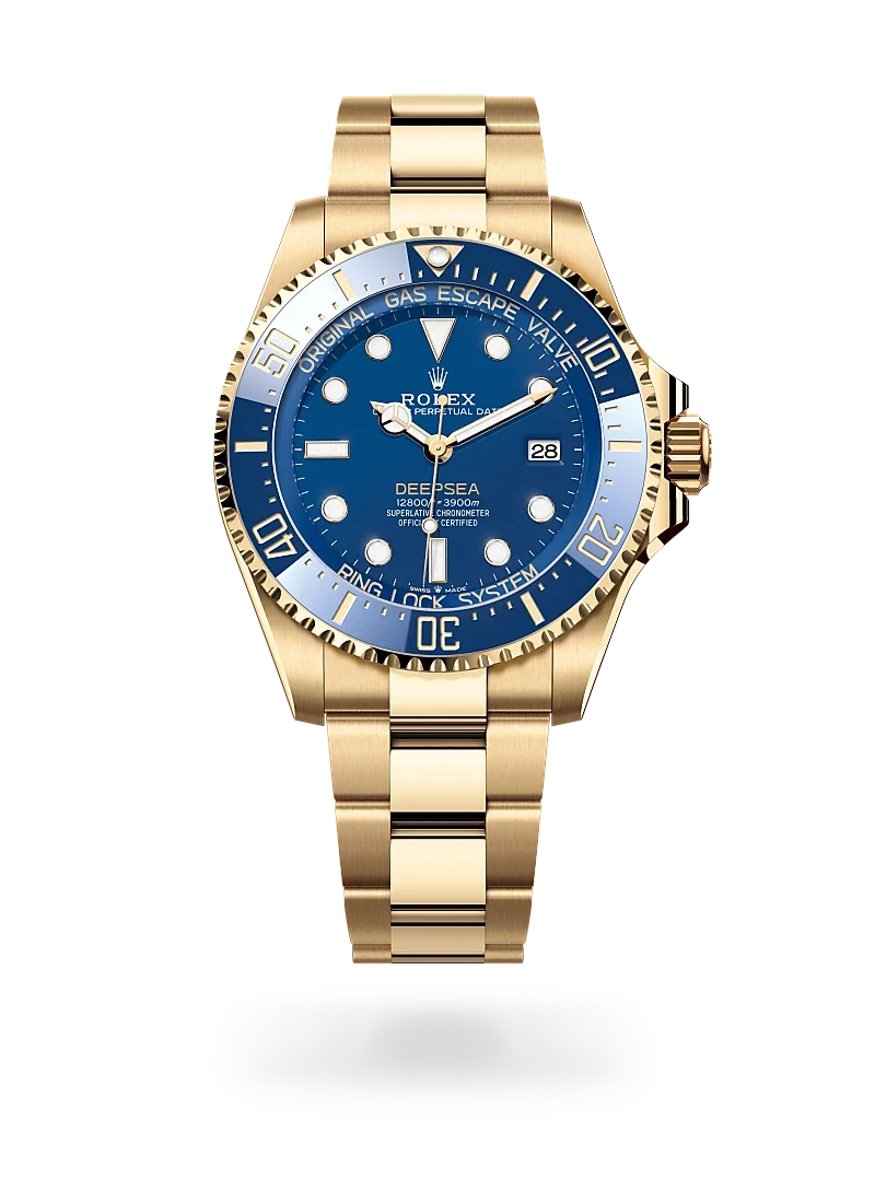 rolex deepsea in yellow gold, m136668lb-0001 - CD Peacock