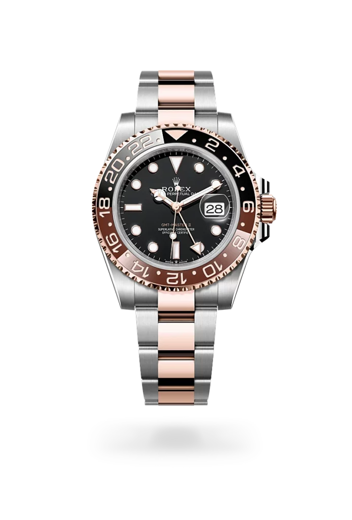 rolex gmt-master II in oystersteel and everose gold, m126711chnr-0002 - CD Peacock