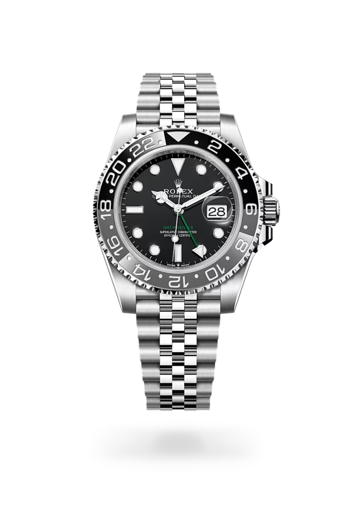 rolex gmt-master II in oystersteel, m126710grnr-0003 - CD Peacock