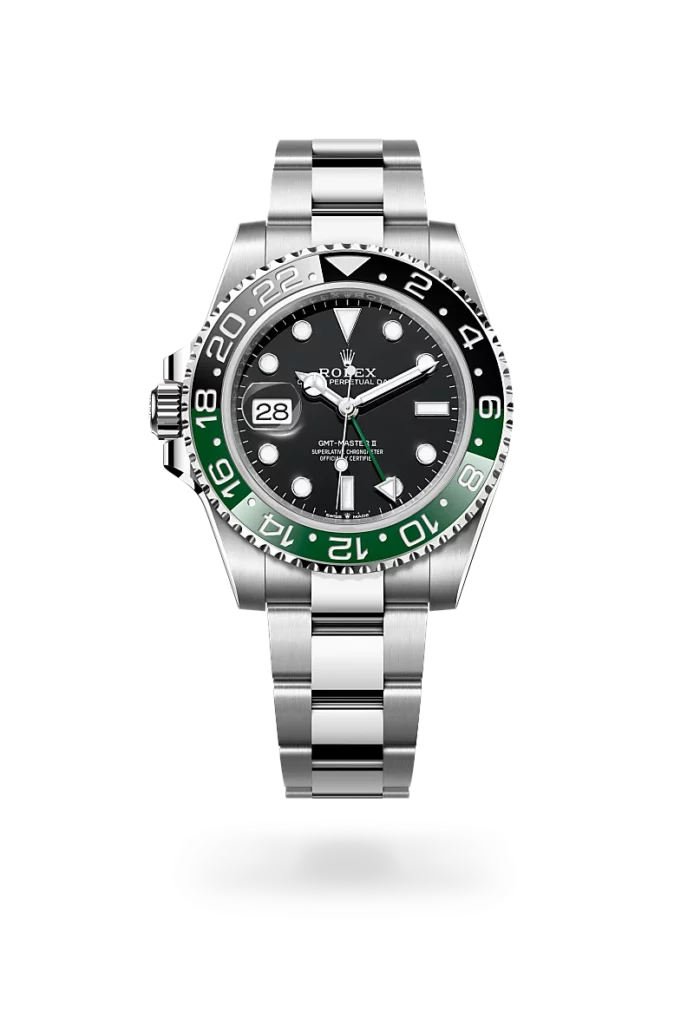 rolex gmt-master II in oystersteel, m126720vtnr-0001 - CD Peacock