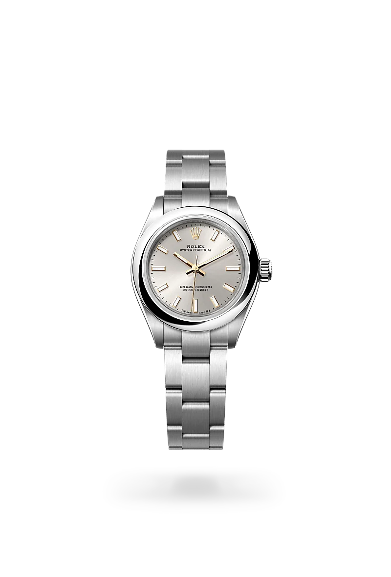 rolex oyster perpetual 28 in oystersteel, m276200-0001 - CD Peacock