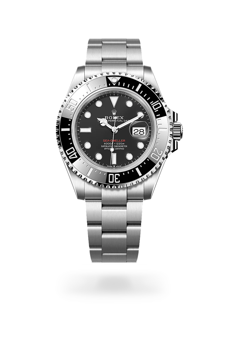 rolex sea dweller in oystersteel, m126600-0002, - CD Peacock