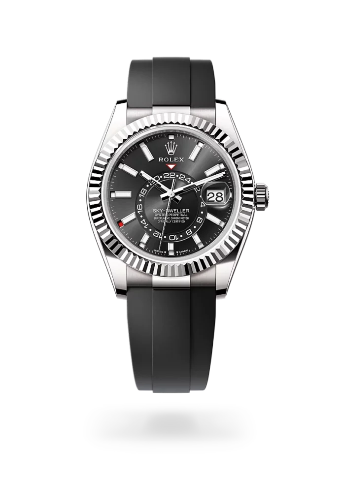 rolex sky dweller in white gold-m336239-0002 - CD Peacock