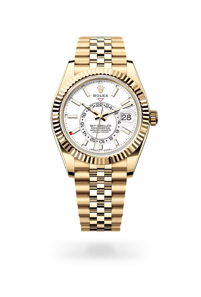 rolex sky dweller in yellow gold-m336938-0006 - CD Peacock
