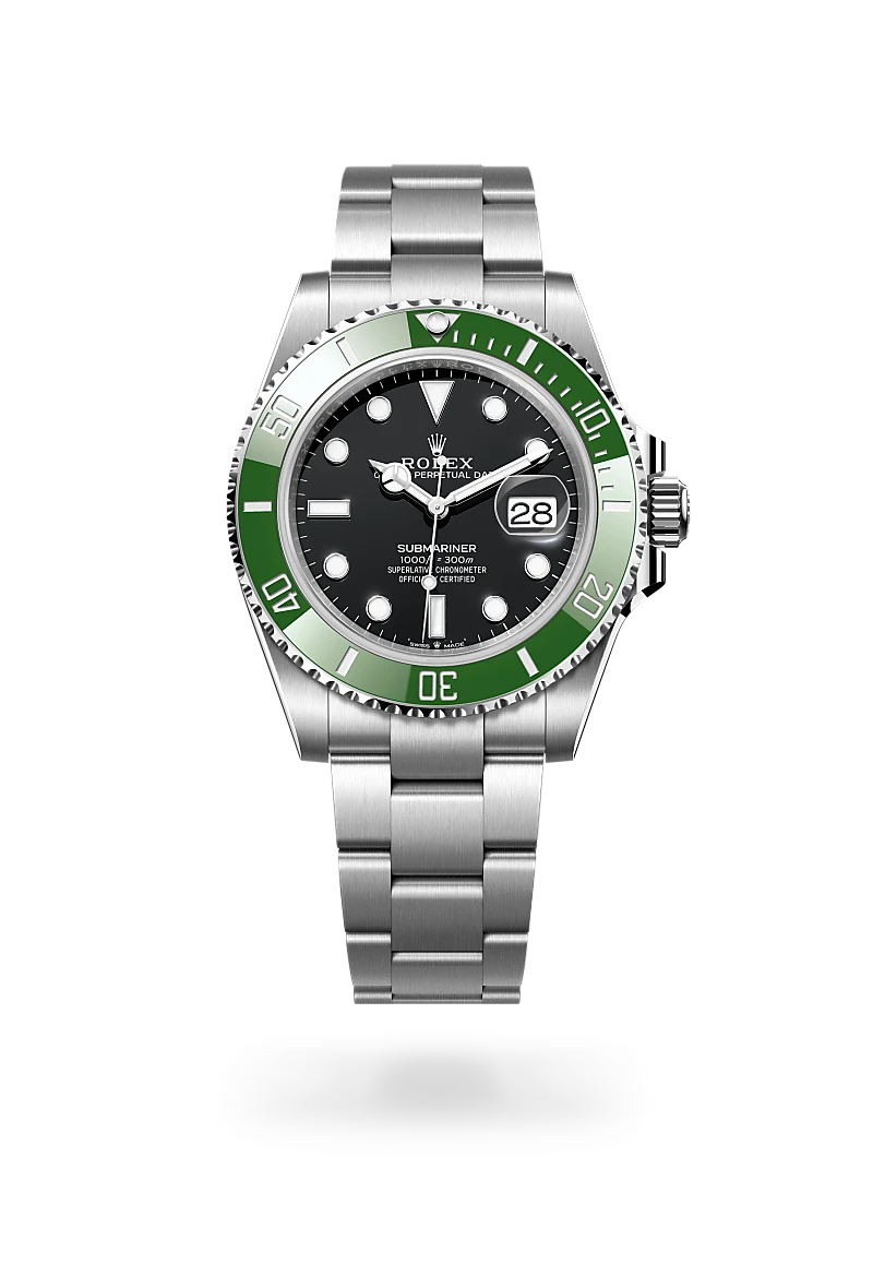 rolex submariner date in oystersteel-m126610lv-0002 - CD Peacock