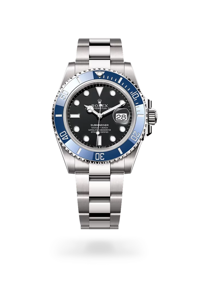 rolex submariner date in white gold, m126619lb-0003 - CD Peacock