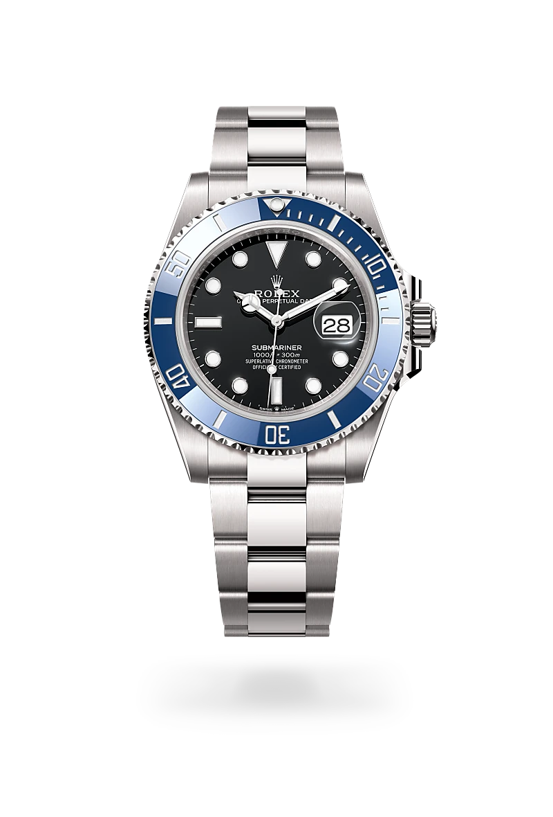 rolex submariner date in white gold, m126619lb-0003 - CD Peacock