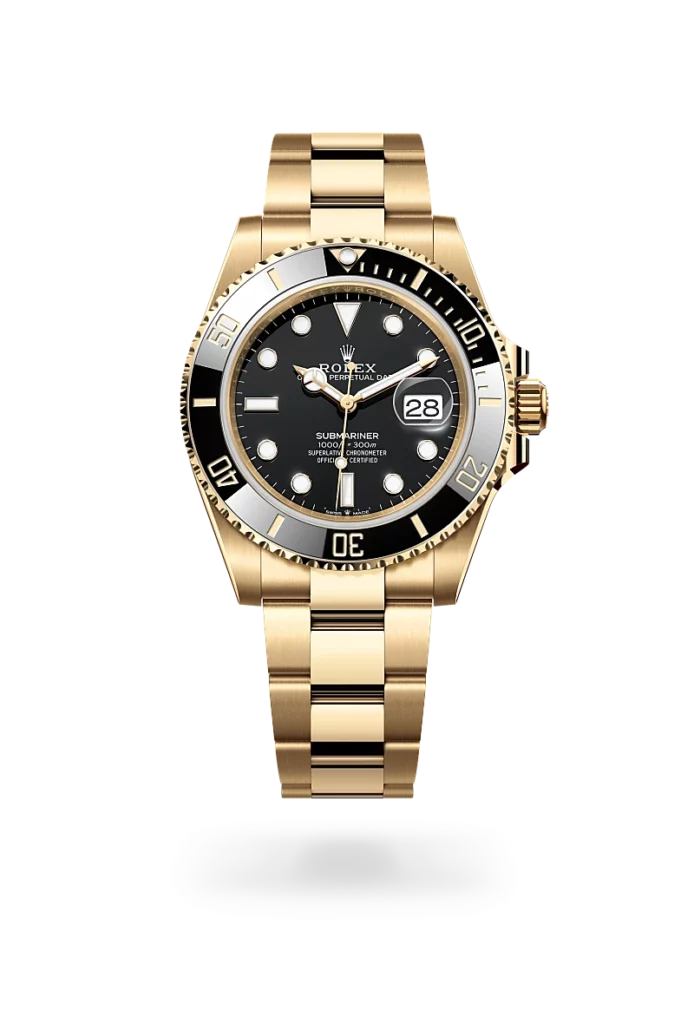 rolex submariner date in yellow gold,m126618ln-0002 - CD Peacock