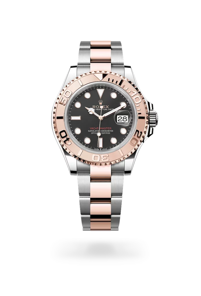 rolex yacht master 40 in oystersteel and everose gold, m126621-0002 - CD Peacock