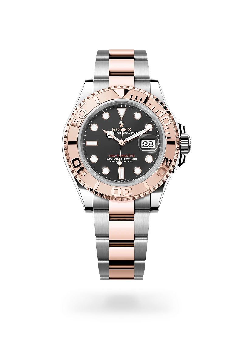 rolex yacht master 40 in oystersteel and everose gold, m126621-0002 - CD Peacock