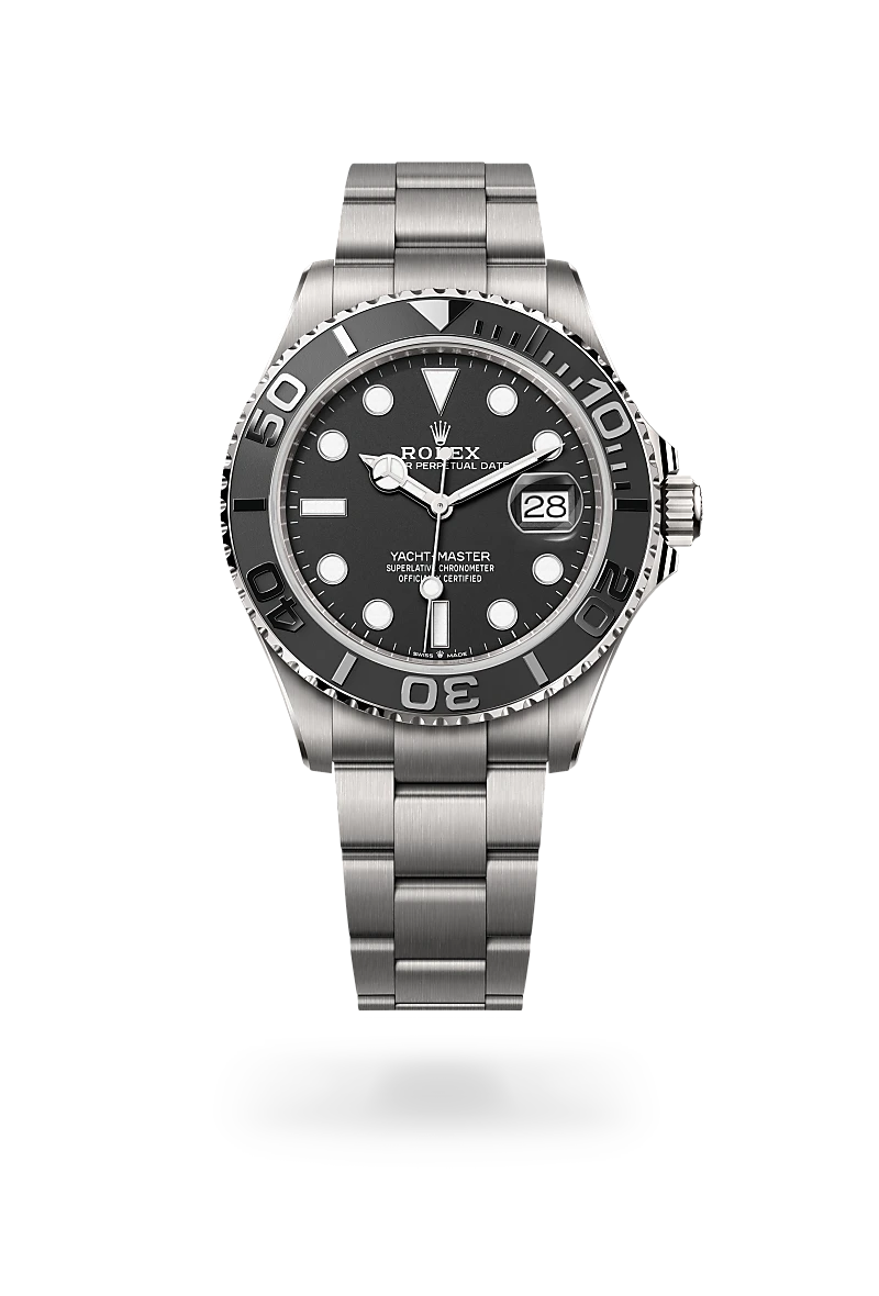 rolex yacht master 42 in rlx titanium, m226627-0001 - CD Peacock