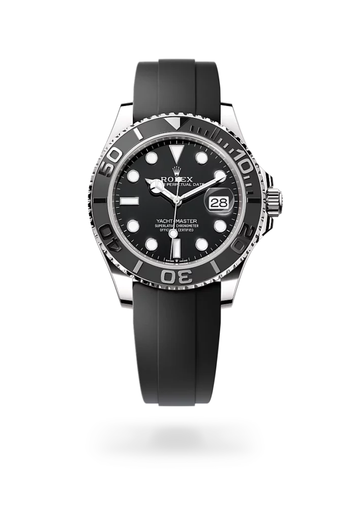 rolex yacht master 42 in white gold, m226659-0002 - CD Peacock
